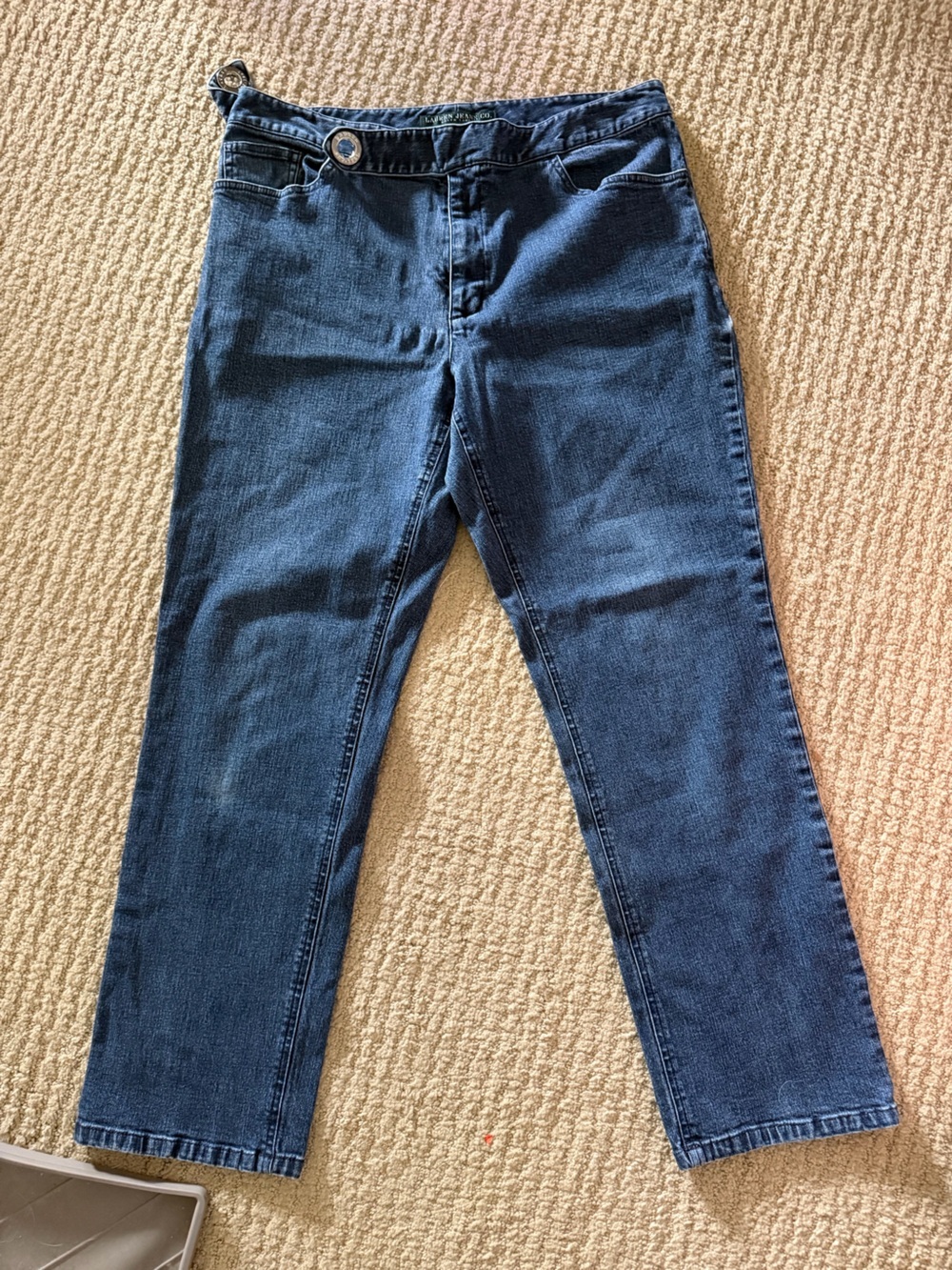 Lauren Jeans Co. Ralph Lauren Denim Blue Jeans Size 12